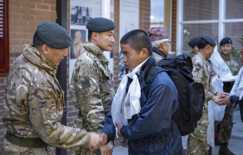 337 New Gurkhas arrive in the UK in February 2024