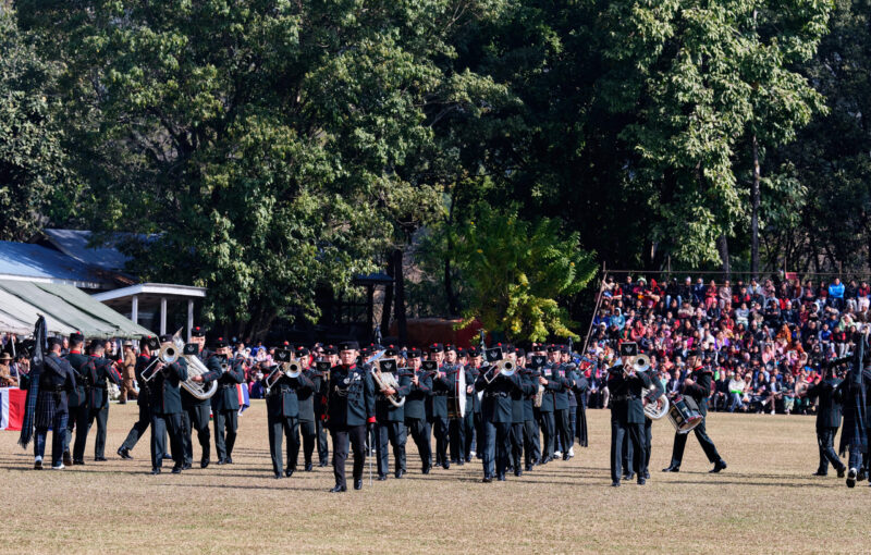 Attestation of the British Army’s Gurkha Recruit Intake 24 Band of the Brigade of Gurkhas Attestation of the British Army’s Gurkha Recruit Intake 24 Band of the Brigade of Gurkhas