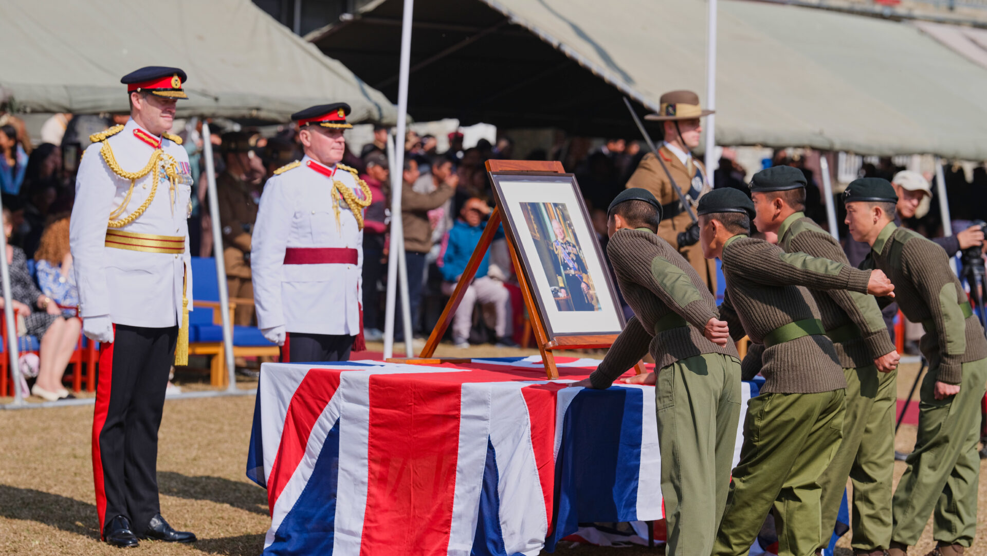 Attestation of the British Army’s Gurkha Recruit Intake 24