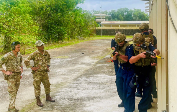 1 RGR, Royal Navy Personnel and US Special Forces - Urban Operations Training