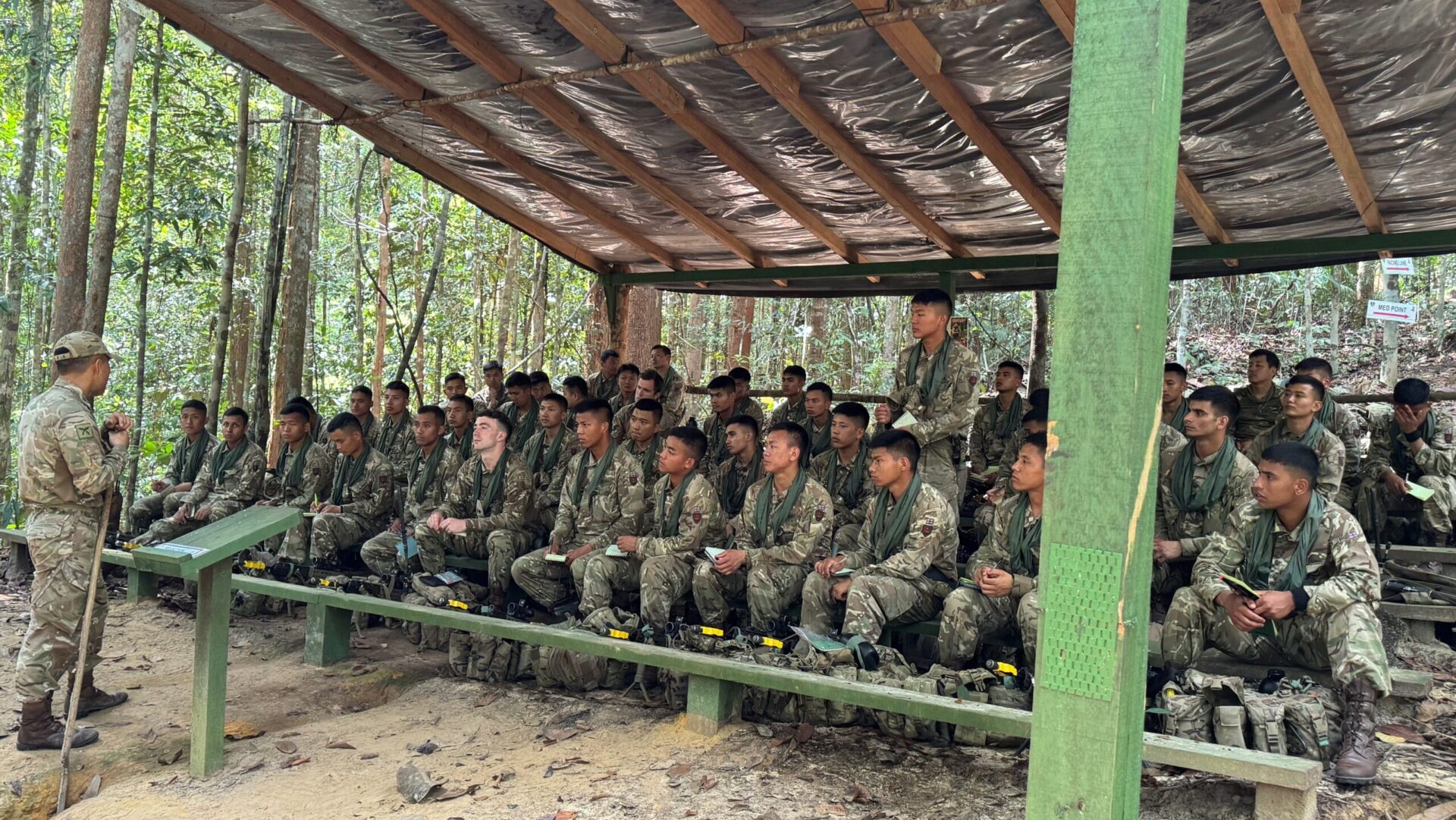 New Gurkha Riflemen take to the Jungles of Brunei
