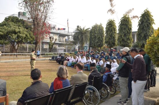 Gurkha Band performs for Veterans in Pokhara