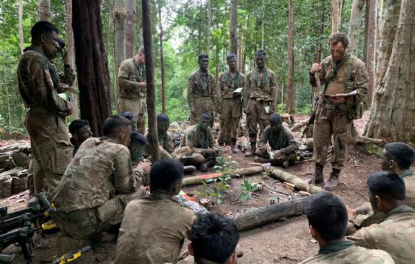 New Gurkha Riflemen take to the Jungles of Brunei New Gurkha Riflemen take to the Jungles of Brunei