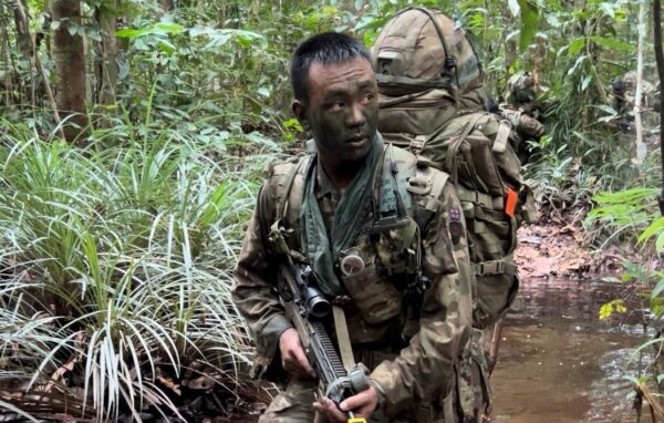 New Gurkha Riflemen take to the Jungles of Brunei New Gurkha Riflemen take to the Jungles of Brunei
