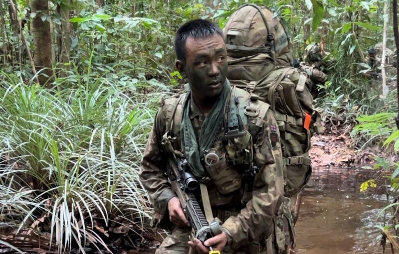 New Gurkha Riflemen take to the Jungles of Brunei New Gurkha Riflemen take to the Jungles of Brunei