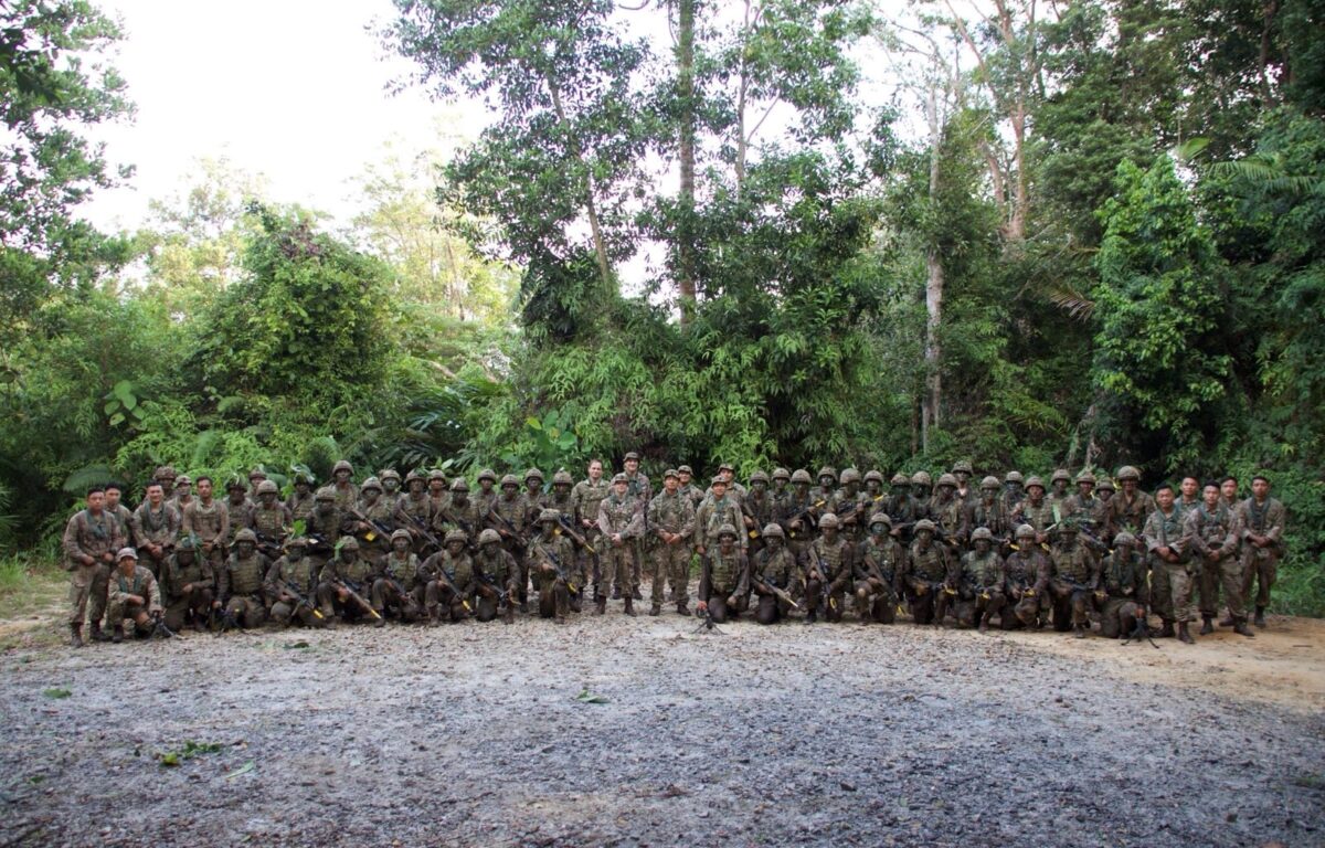 New Gurkha Riflemen take to the Jungles of Brunei New Gurkha Riflemen take to the Jungles of Brunei