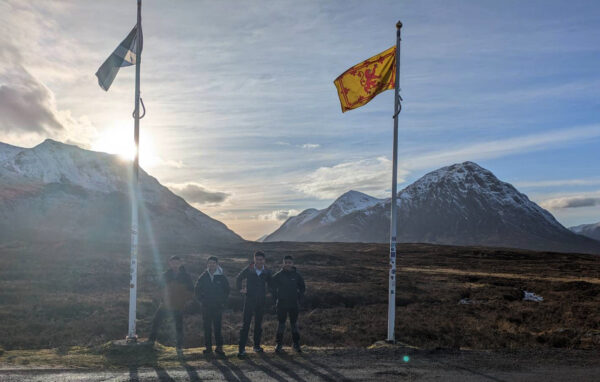Gurkha Allied Rapid Reaction Corps Support Battalion, meticulously organized a trip to Spean Bridge in Scotland for six members of the Battalion.