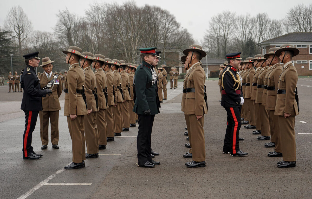 The Queen’s Gurkha Signals Attestation and Commissioning Parade on Wednesday 28th February 2024 at Bramcote station The Queen’s Gurkha Signals Attestation and Commissioning Parade on Wednesday 28th February 2024 at Bramcote station