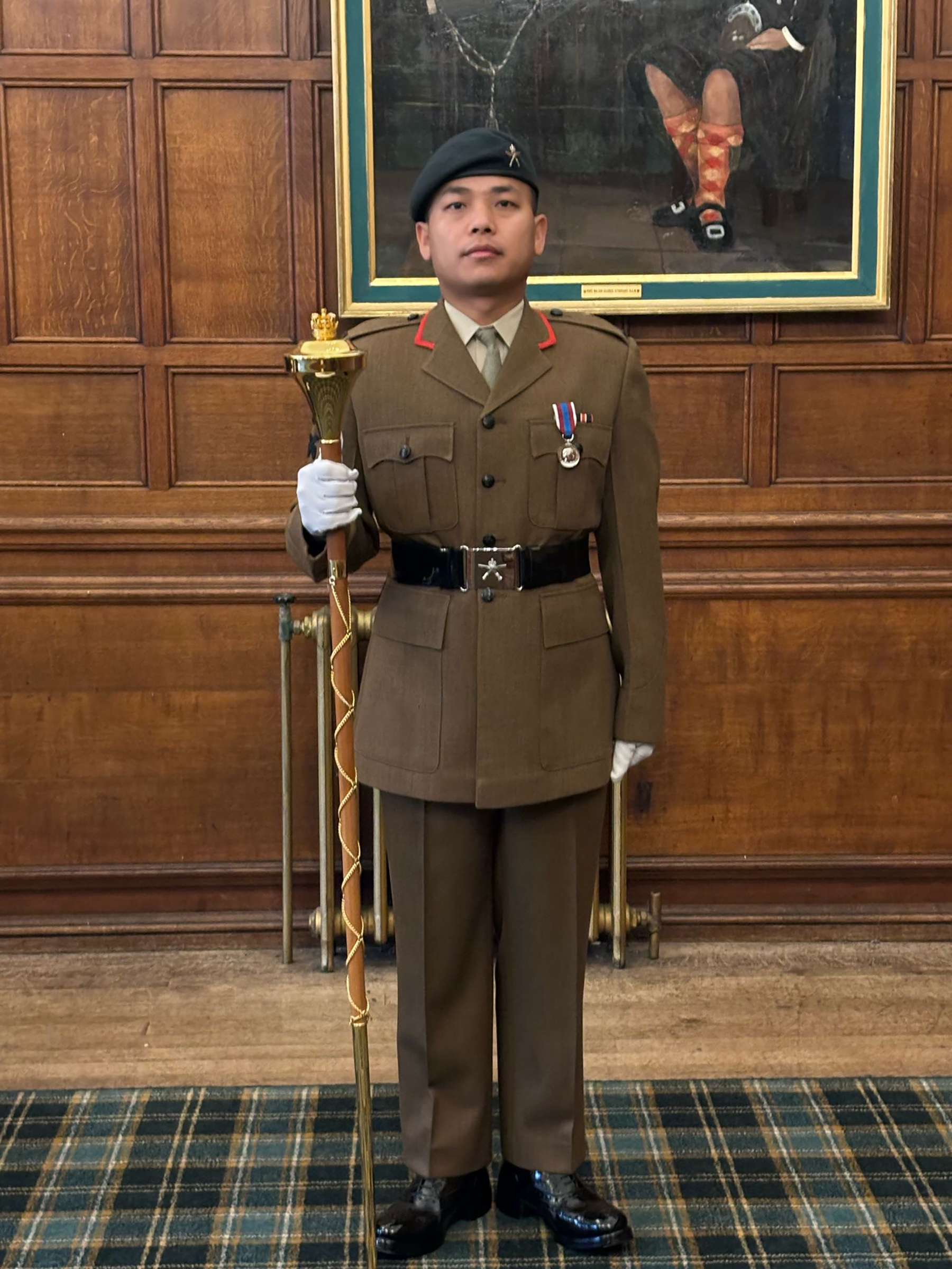 All Arms Class 3 Bagpipe Music and Highland Drumming, Drum Major Course