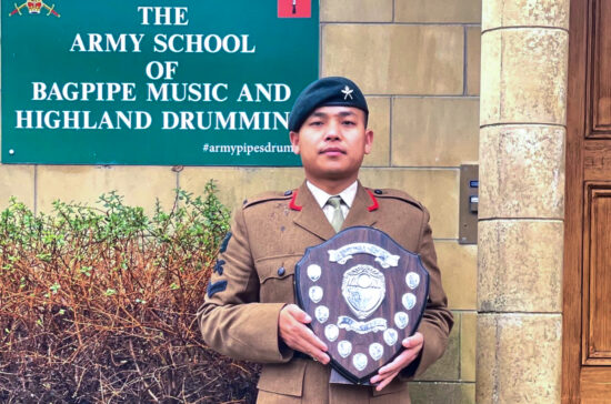 All Arms Class 3 Bagpipe Music and Highland Drumming, Drum Major Course