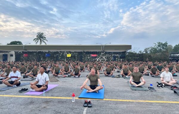Yoga Session Physical Training Parde in Brunei