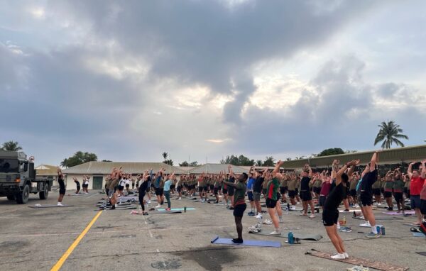 Yoga Session Physical Training Parde in Brunei