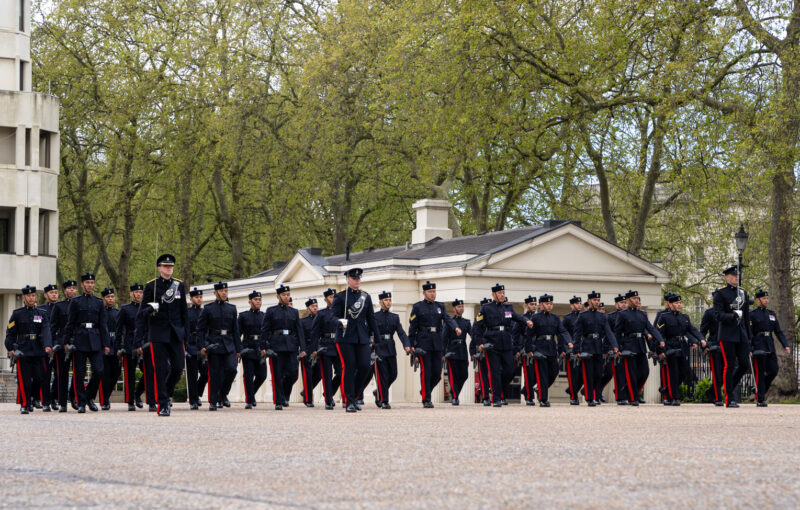 Queen's Gurkha Signals and Gurkha Band Prepare for Public Duties Queen's Gurkha Signals and Gurkha Band Prepare for Public Duties
