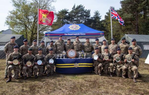 The shooting team from Gurkha Allied Rapid Reaction Corps Support Battalion based in Gloucester, UK, secured first place at the Corps Operational Shooting Competition at Pirbright.