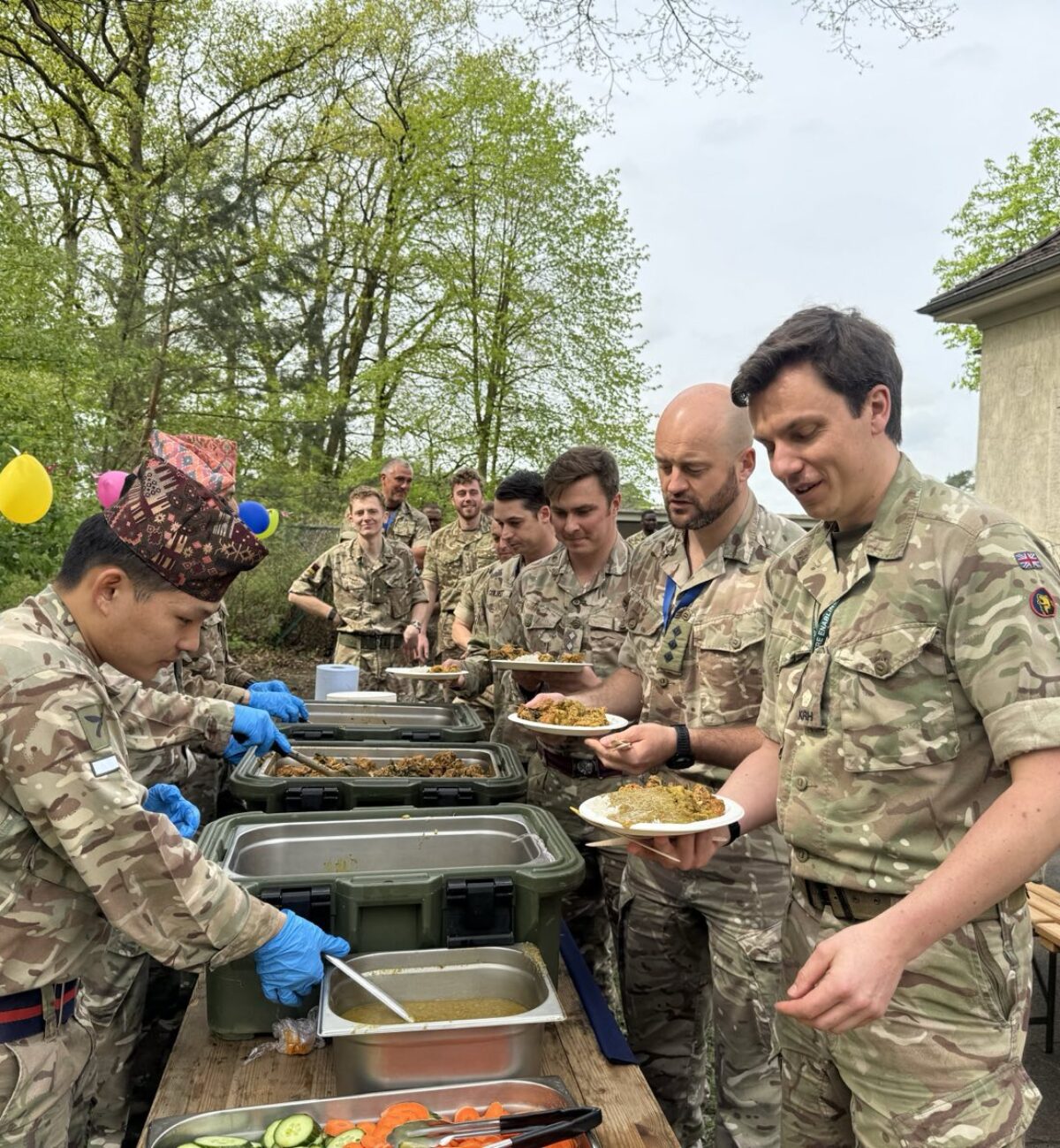 Nepali New Year 2081 celebrated in Sennelager, Germany by 247 Gurkha Signal Squadron