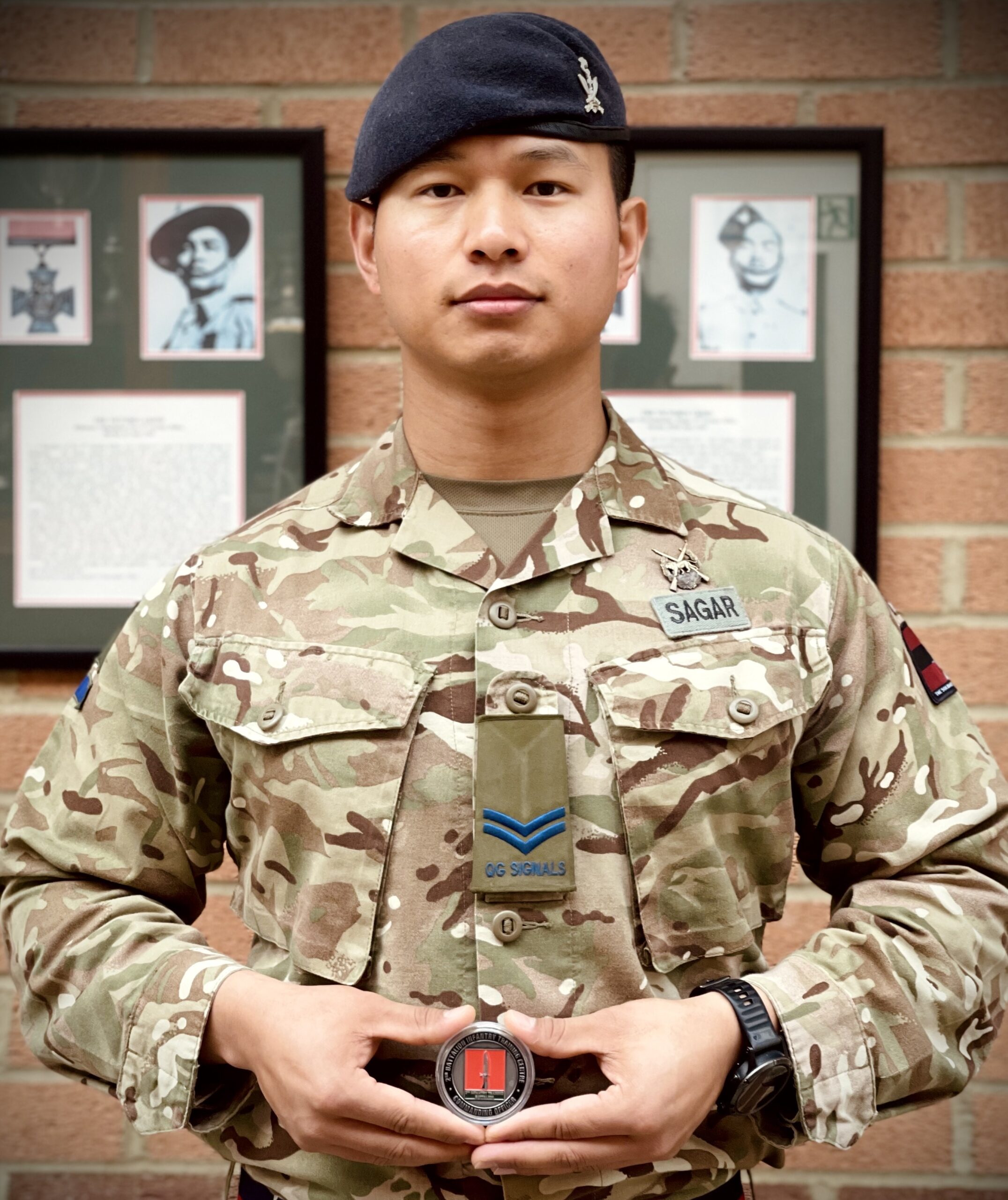 Infantry Training Centre Catterick, Commanding Officers’ Coins for Outstanding Contributions