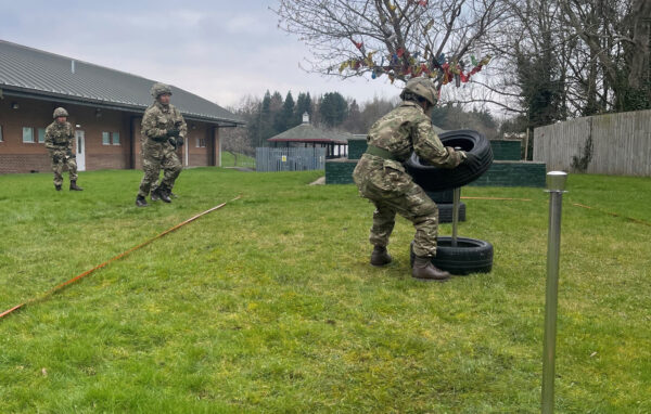 Update from Gurkha Recruit Intake 24 The Tyre Tower Challenge Command Task with 3 (Tobruk) Platoon