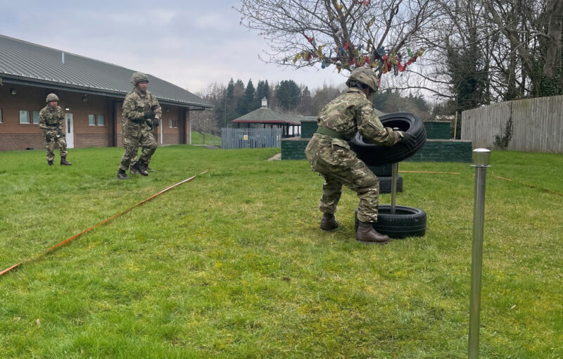 Update from Gurkha Recruit Intake 24 The Tyre Tower Challenge Command Task with 3 (Tobruk) Platoon