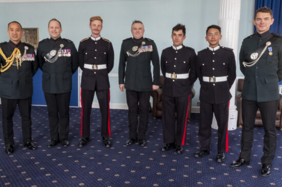 New Junior Officers join The Royal Gurkha Rifles