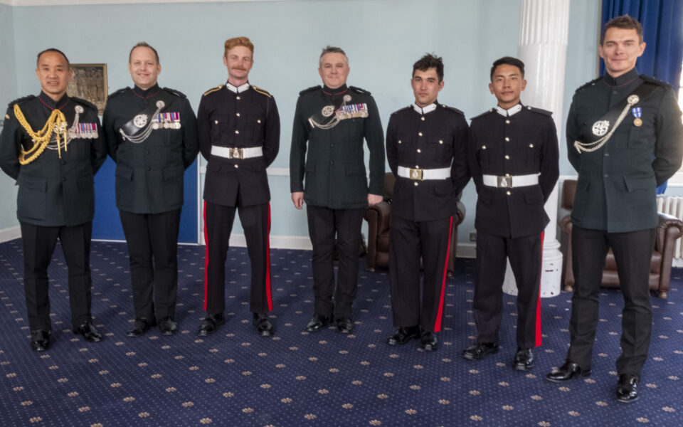 New Junior Officers join The Royal Gurkha Rifles