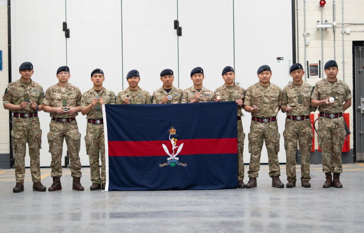 246 Gurkha Signal Squadron Deployed to California