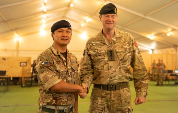 246 Gurkha Signal Squadron Deployed to California