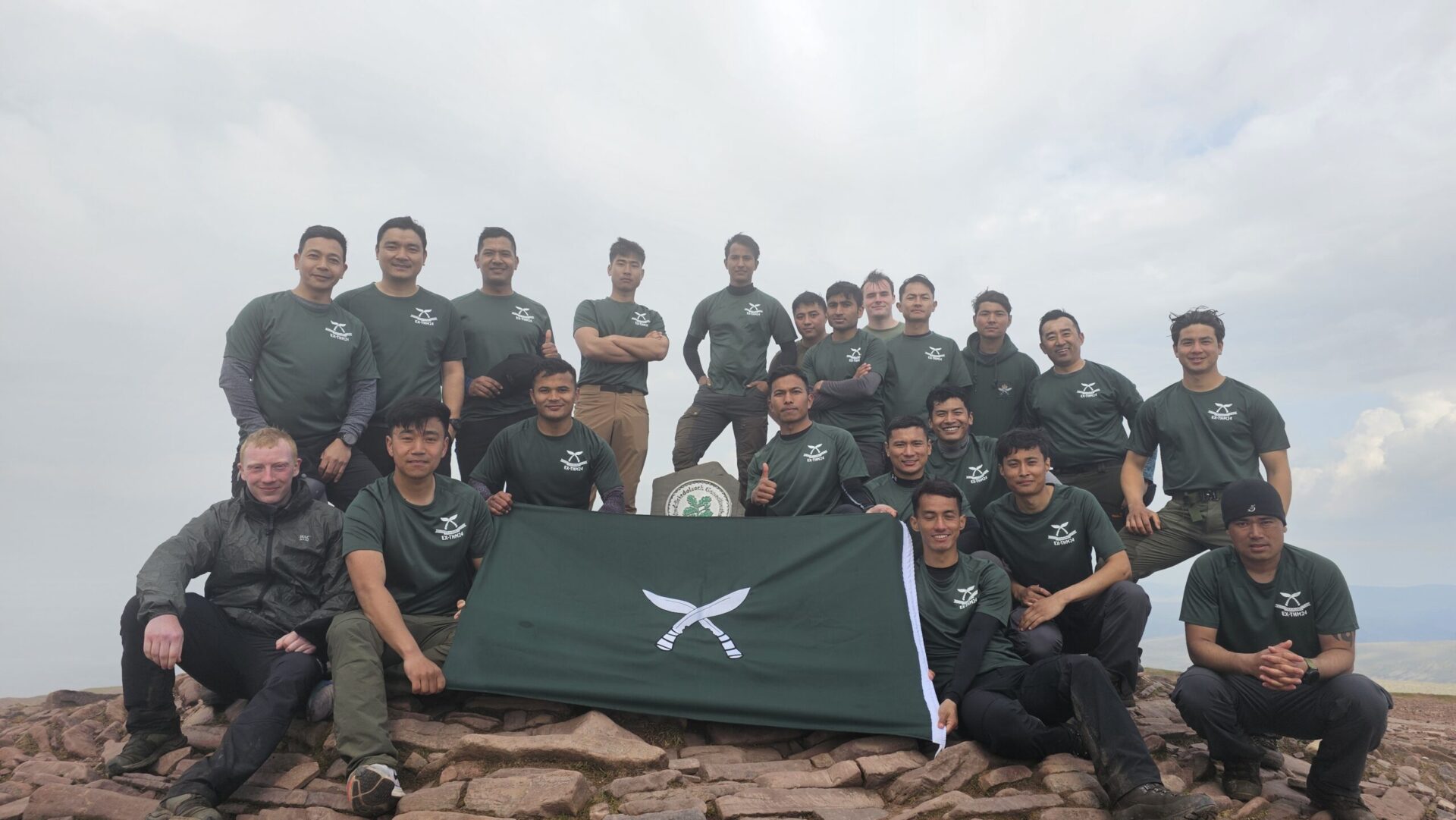 Exercise TIGER HIDNE MANCHE in the Brecon Beacons