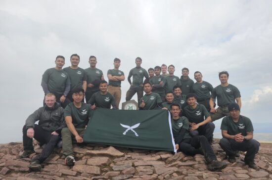 Exercise TIGER HIDNE MANCHE in the Brecon Beacons