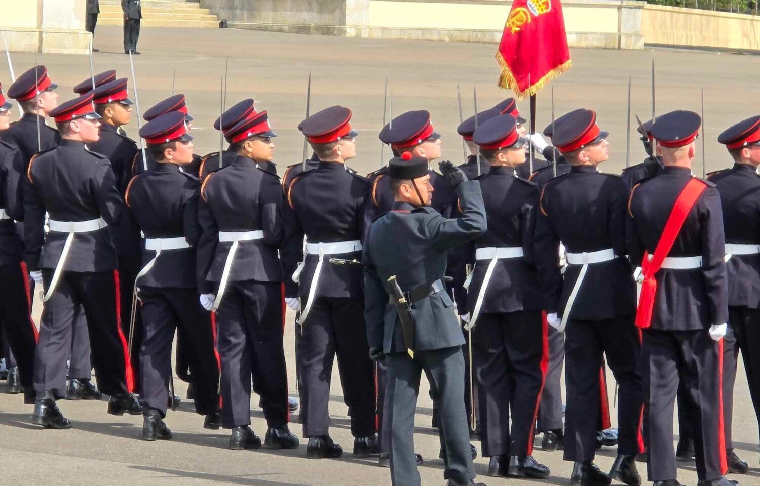 Sovereign’s Banner Competition at the Royal Military Academy Sandhurst