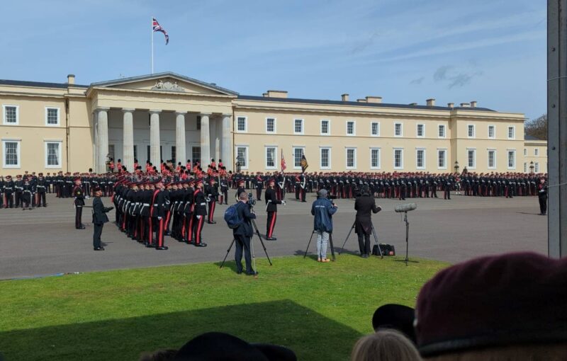 Sovereign’s Banner Competition at the Royal Military Academy Sandhurst