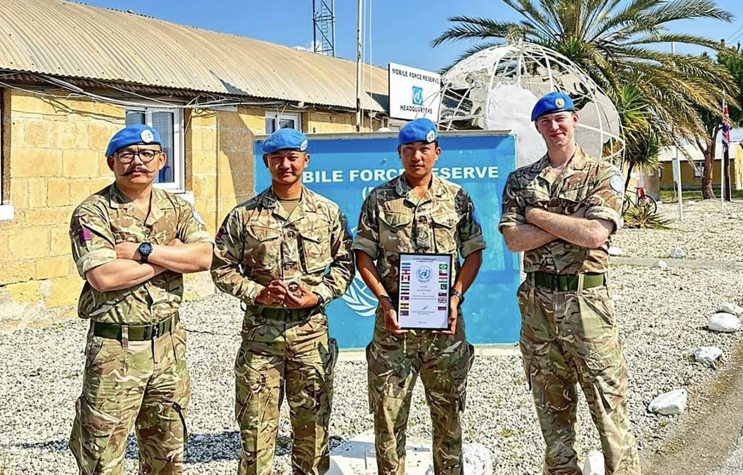 Gurkhas from 67 and 69 Gurkha Field Squadrons Complete OP TOSCA 39 Tour