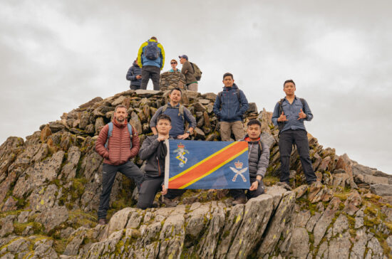 Three Peak Challenge with a team from The Second Battalion, The Royal Gurkha Rifles