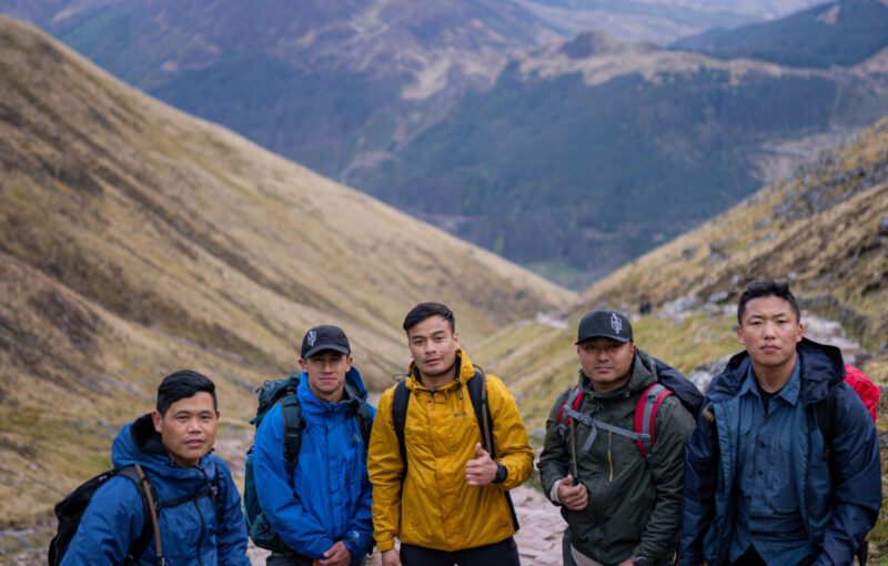 Three Peak Challenge with a team from The Second Battalion, The Royal Gurkha Rifles Three Peak Challenge with a team from The Second Battalion, The Royal Gurkha Rifles