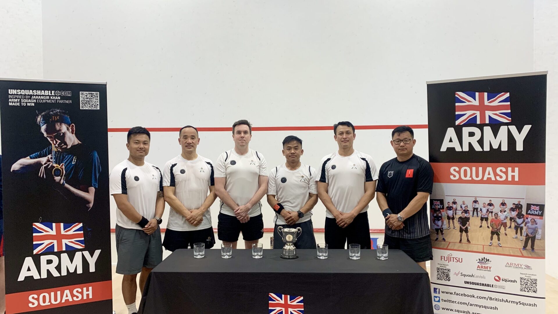 Army Major Unit Squash Championship with 2 RGR