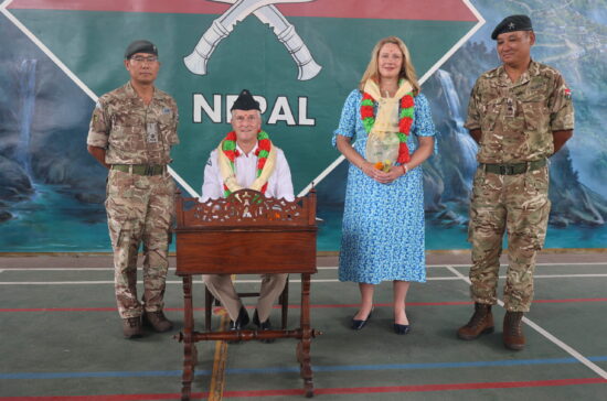 BGN welcome its new Commander