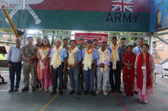 Seven civilian staff bid farewell to BGN