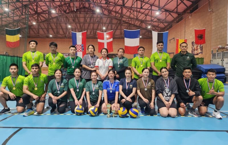 GARRC Win The Royal Logistics Corps Inter- Unit Volleyball Competition 2024