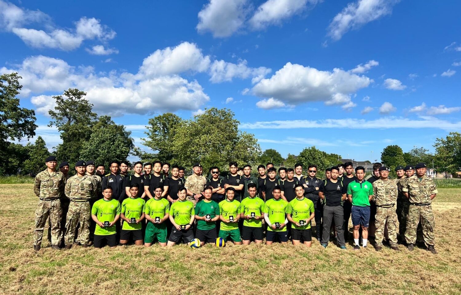 GARRC Win The Royal Logistics Corps Inter- Unit Volleyball Competition 2024