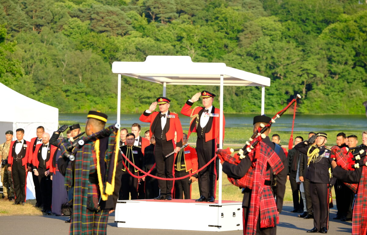 Brigade of Gurkhas Sounding Retreat 2024 Brigade of Gurkhas Sounding Retreat 2024
