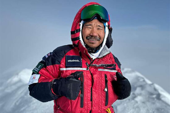 Hari Budha Magar Summits Denali in Alaska