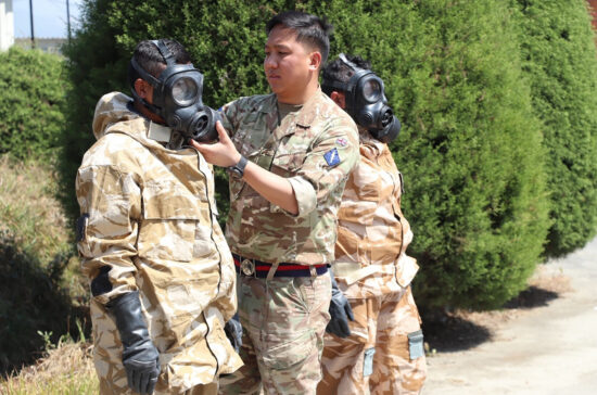 CBRN Short Term Training Team Visits Nepal