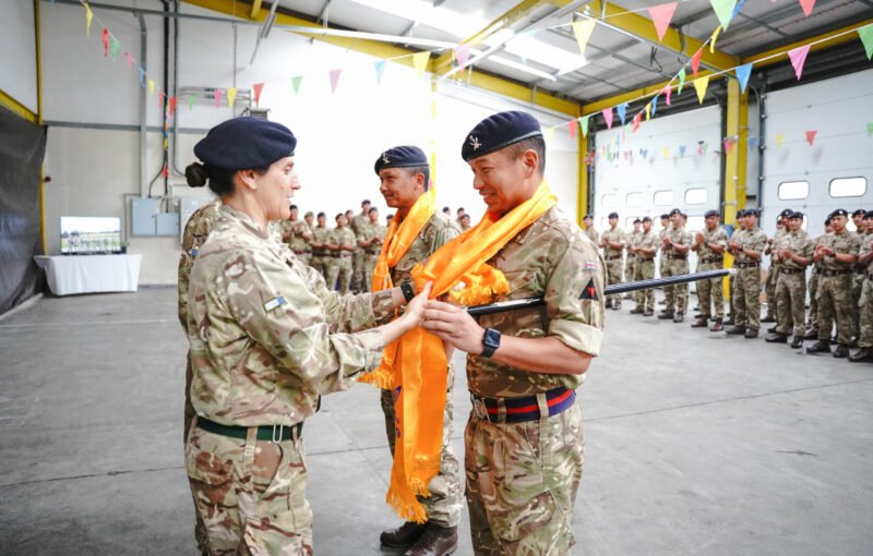 249 Gurkha Signal Squadron 5th Birthday Celebrations