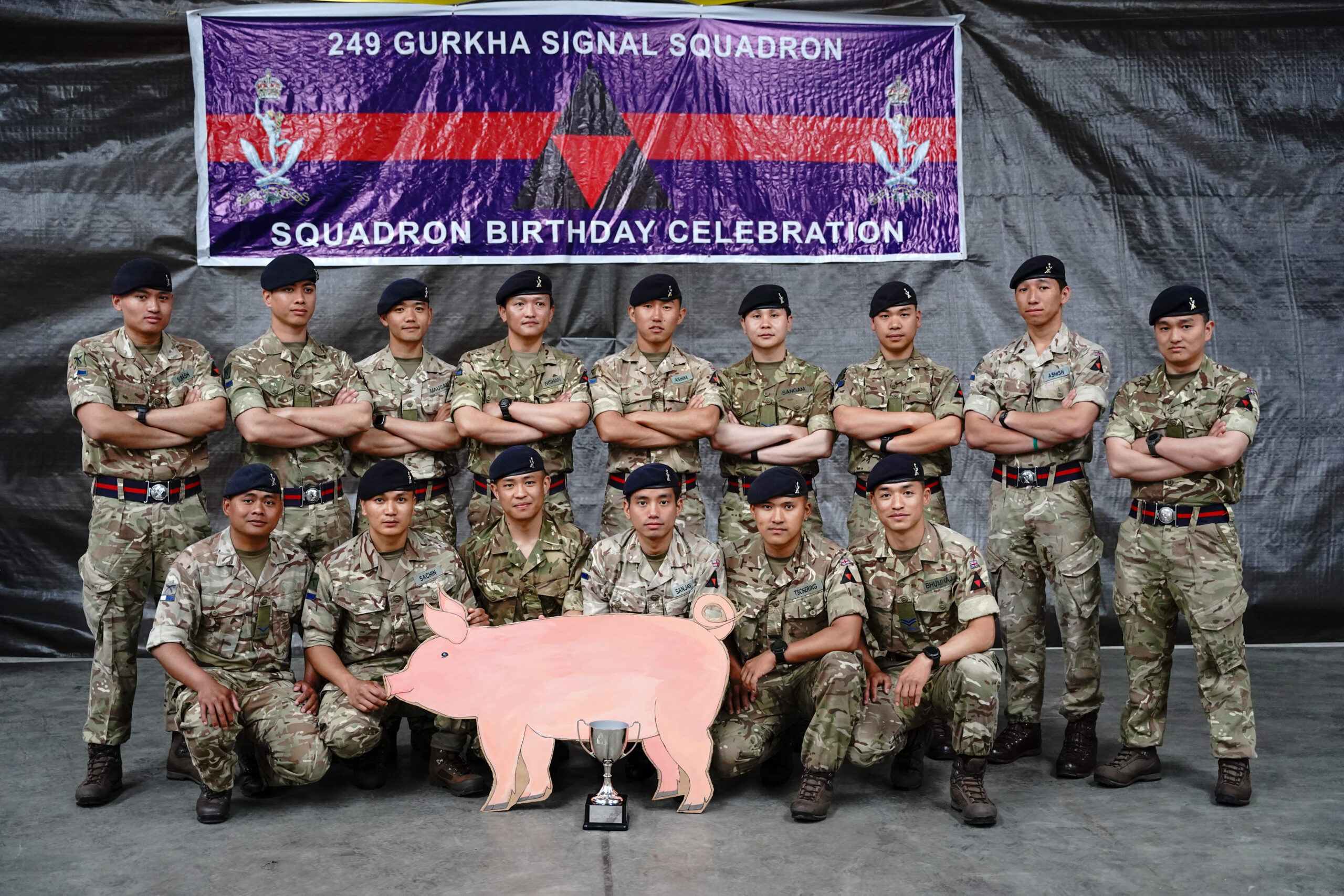 249 Gurkha Signal Squadron 5th Birthday Celebrations 249 Gurkha Signal Squadron 5th Birthday Celebrations