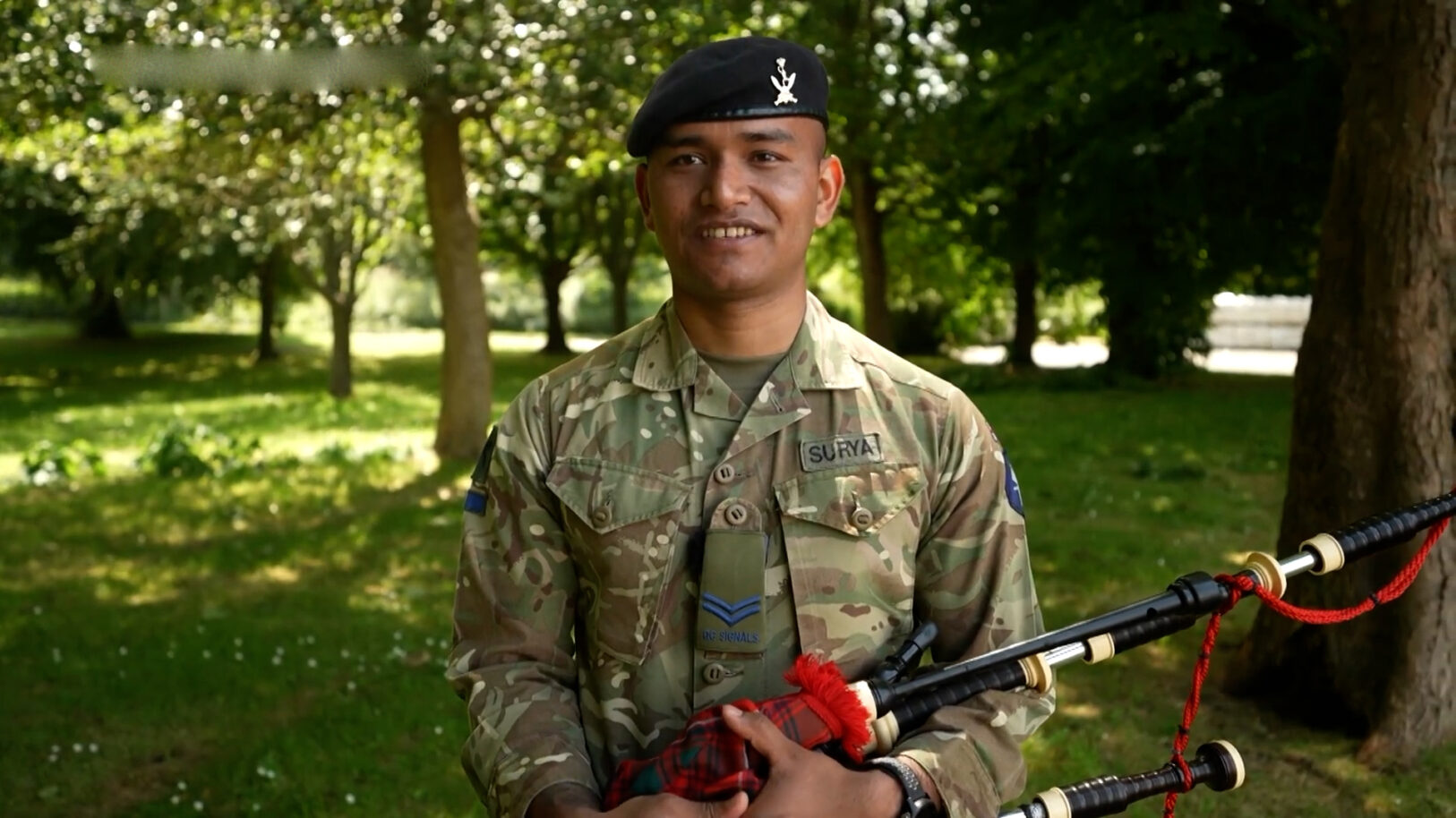 Gurkha Bagpiper