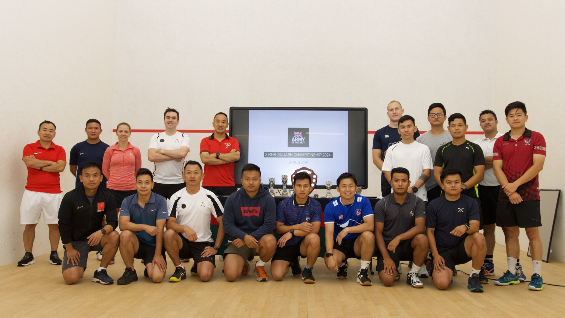 The Second Battalion, The Gurkha Rifles Annual Squash Championship 2024