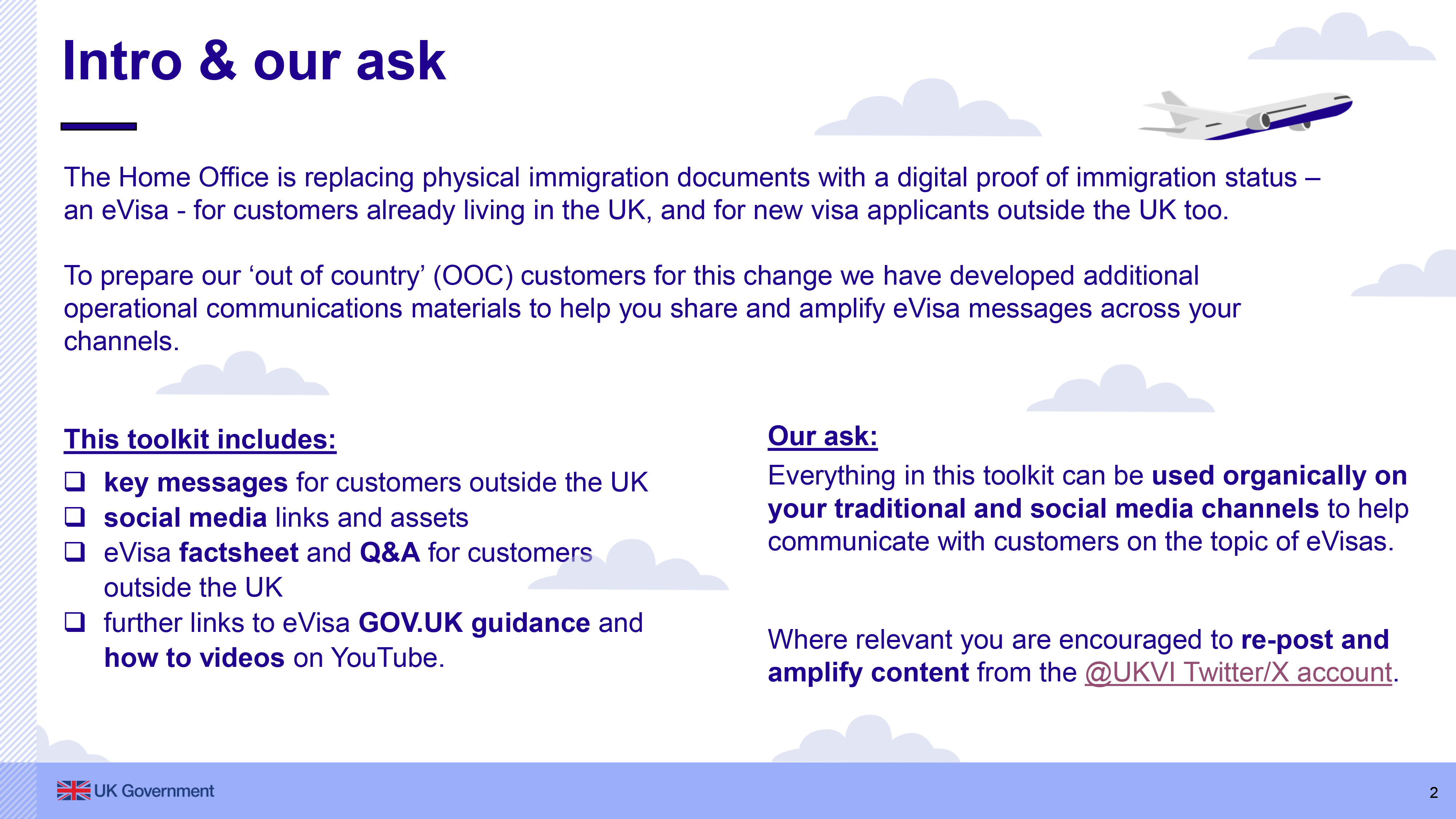 eVisa UK information