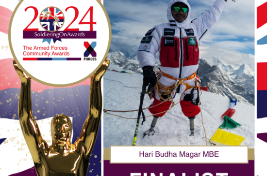 Soldiering on Awards 2024 - Vote for Hari Budha Magar MBE