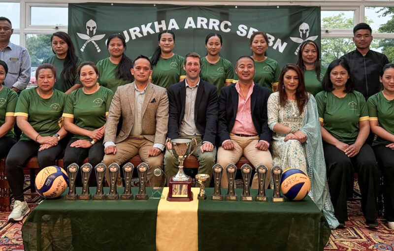 Gurkha ARRC Support Battalion, Ladies Volleyball team Gurkha ARRC Support Battalion, Ladies Volleyball team