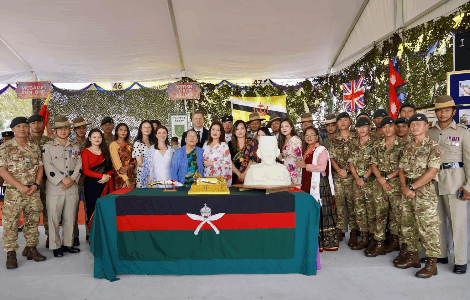 His Majesty the Sultan of Brunei 78th Birthday Celebrations with British Forces Brunei His Majesty the Sultan of Brunei 78th Birthday Celebrations with British Forces Brunei