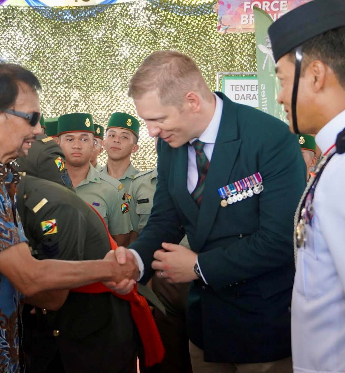 His Majesty the Sultan of Brunei 78th Birthday Celebrations with British Forces Brunei His Majesty the Sultan of Brunei 78th Birthday Celebrations with British Forces Brunei